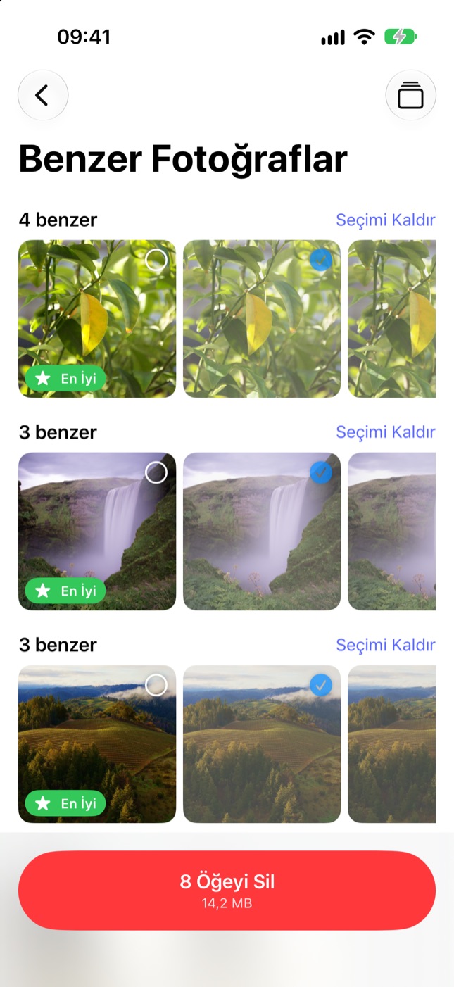 Benzer fotoğraflar, en iyisi seçili